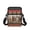 Galloping Horses Aztec Pattern, variant on Football Fire Lightweight Crossbody Bag, Polyester Crossbody Purse Portable Cross Body Purse for Travel Running