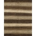 thumbnail image 1 of Ahgly Company Machine Washable Indoor Rectangle Abstract Bakers Brown Area Rugs, 2' x 3', 1 of 7