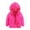 Hot Pink, variant on Little Girls Boys Puffer Jackets Waterproof Quilted Jacket Lightweight Hooded Winter Down Jacket Coats,12 Years