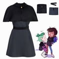 thumbnail image 2 of Disfraz de Anime The Owl House para adultos, traje de Cosplay con Luz nocturna, uniforme negro, traje de capa para fiesta de Halloween, 2 of 4
