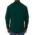 thumbnail image 4 of Jerzees Men's Spotshield Long Sleeve Polo Shirt, 4 of 6
