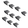 thumbnail image 1 of Peine Lateral de Plástico ANGGREK Alta dureza Evita resbalones Pinza para horquilla para el Cabello Con Esquinas redondeadas 10 Piezas, 1 of 7