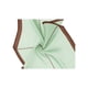 thumbnail image 4 of INSPIRE CHIC Mujeres Bufanda de Seda a Rayas Simple con Color Contrastante, Pa?uelo para la Cabeza, Bufandas para el Cuello Verde 115x35cm/45.3x13.8 pulgadas (LxW), 4 of 6