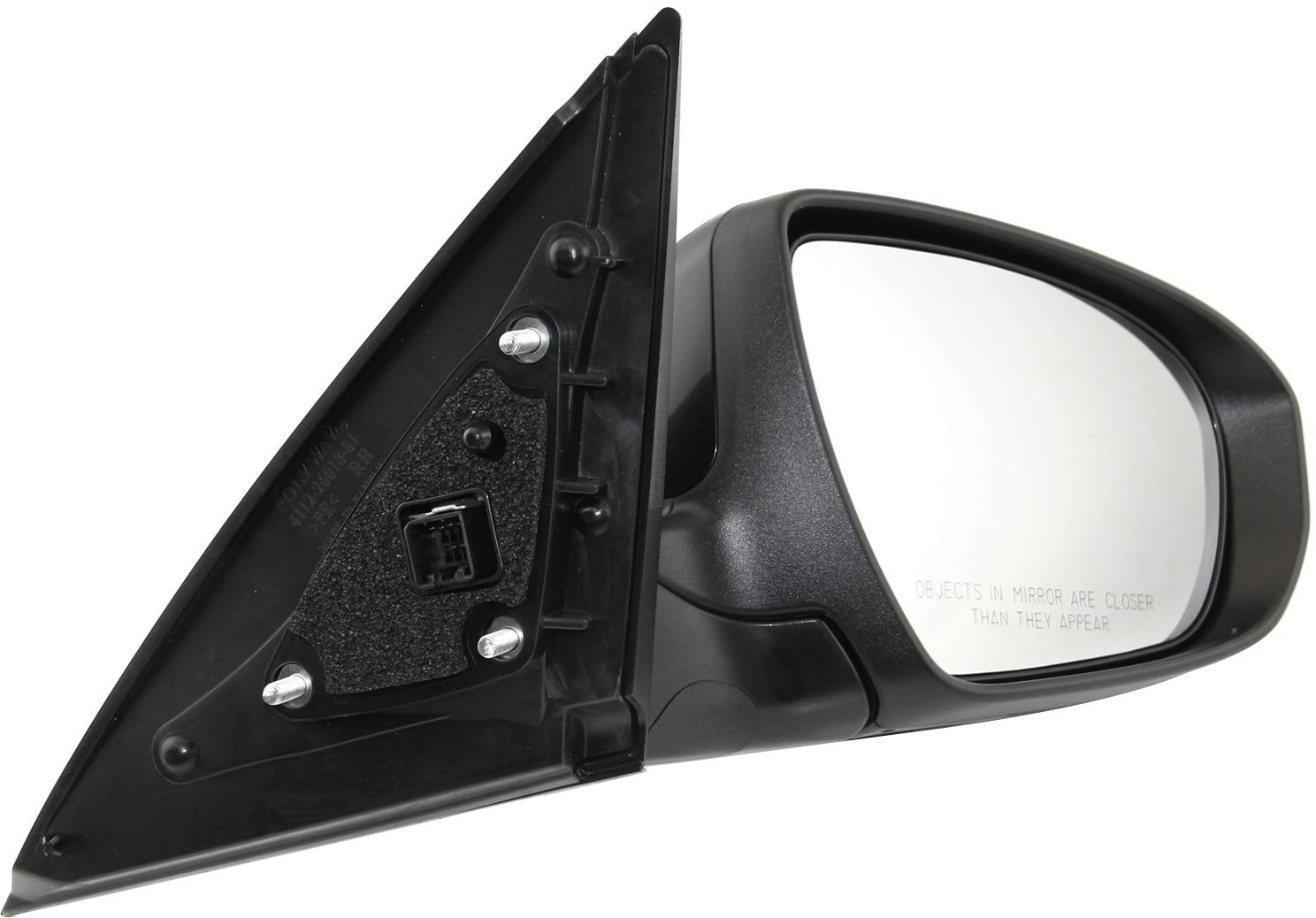 Mirror Compatible With 2011-2013 Kia Optima Right Passenger Side Heated In-housing Signal Light Paintable Kool-Vue