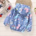 thumbnail image 6 of zuwimk Boys Girls Hooded Rain Jackets Waterproof Rain coats Windbreaker for Kids Lightweight Jackets(2-3 Years,Navy), 6 of 6