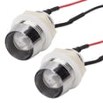 thumbnail image 2 of 10 diodos emisores de luz precableados de 24 V, cable de 20 cm y 10 mm con soporte de metal que indica cuentas de lámpara LED en línea, 2 of 8