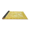 thumbnail image 2 of Ahgly Company Indoor Rectangle Persian Yellow Traditional Area Rugs, 5' x 7', 2 of 4