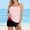 Red, variant on GaThRRgYP Womens Swimsuits Two Piece,Women's Split Three-piece Printed Swimsuit Red S
