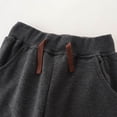 thumbnail image 4 of Ketyyh-chn99 Pantalons Cargo pour Garçons Pantalons en Coton Décontractés Pantalons Longs à Carreaux Rouges pour Adolescents Garçons et Filles Pyjamas pour la Famille Vêtements de Maison Assortis pour 7-8 Ans, Gris, 4 of 4
