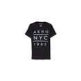 thumbnail image 1 of Camiseta gráfica Aeropostale NYC 1 987 Hombre Negro XS, 1 of 1