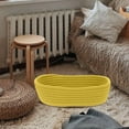 thumbnail image 6 of Home Textile Storage Weave Cute Oval Ropes Woven for Baby Items Children's Storage Cat Dog Toy Easter Valentine's Day Carnival Organization, 6 of 6