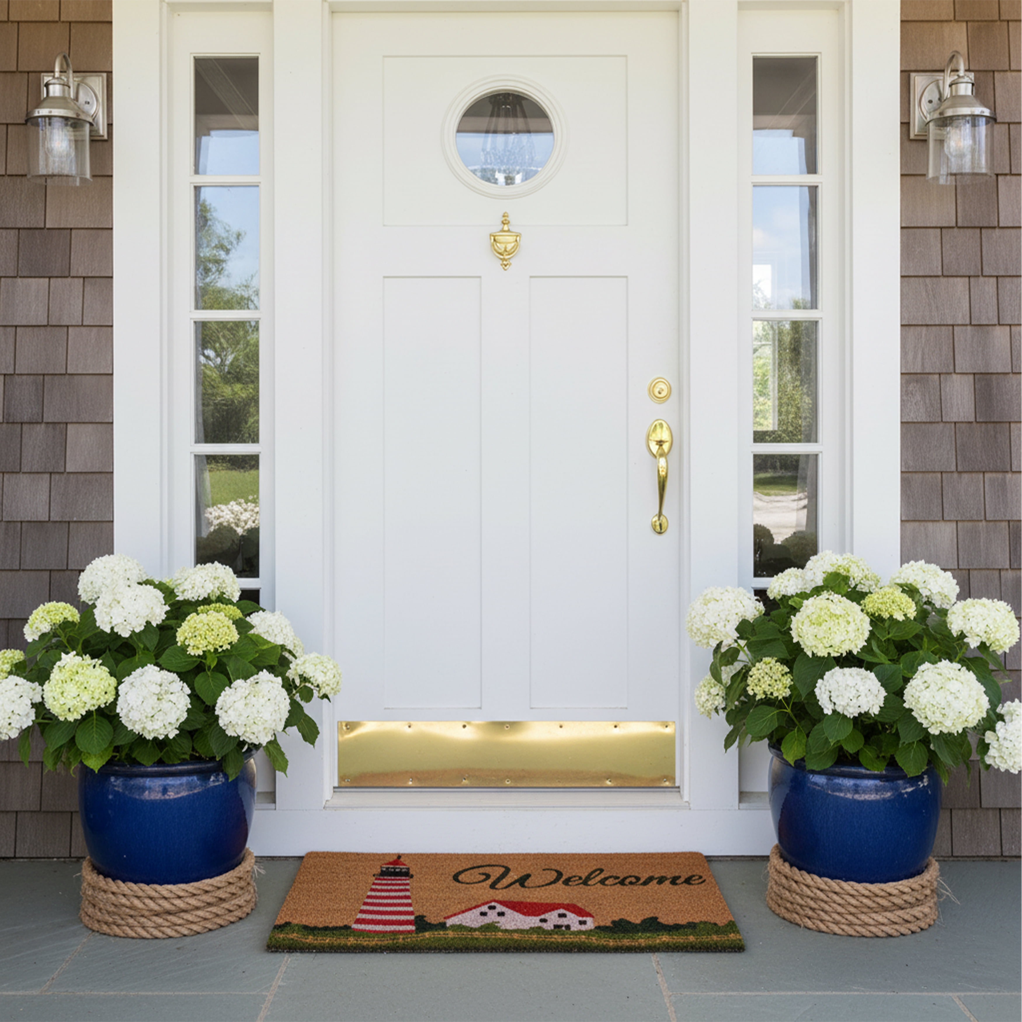 Calloway Mills Harbor Welcome Outdoor Doormat