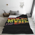 thumbnail image 4 of Manta polar de neón con diseño divertido de los años 80, súper suave y acogedora, ligera, difusa y cómoda, manta de franela cálida y afelpada para sofá, cama, 4 of 5