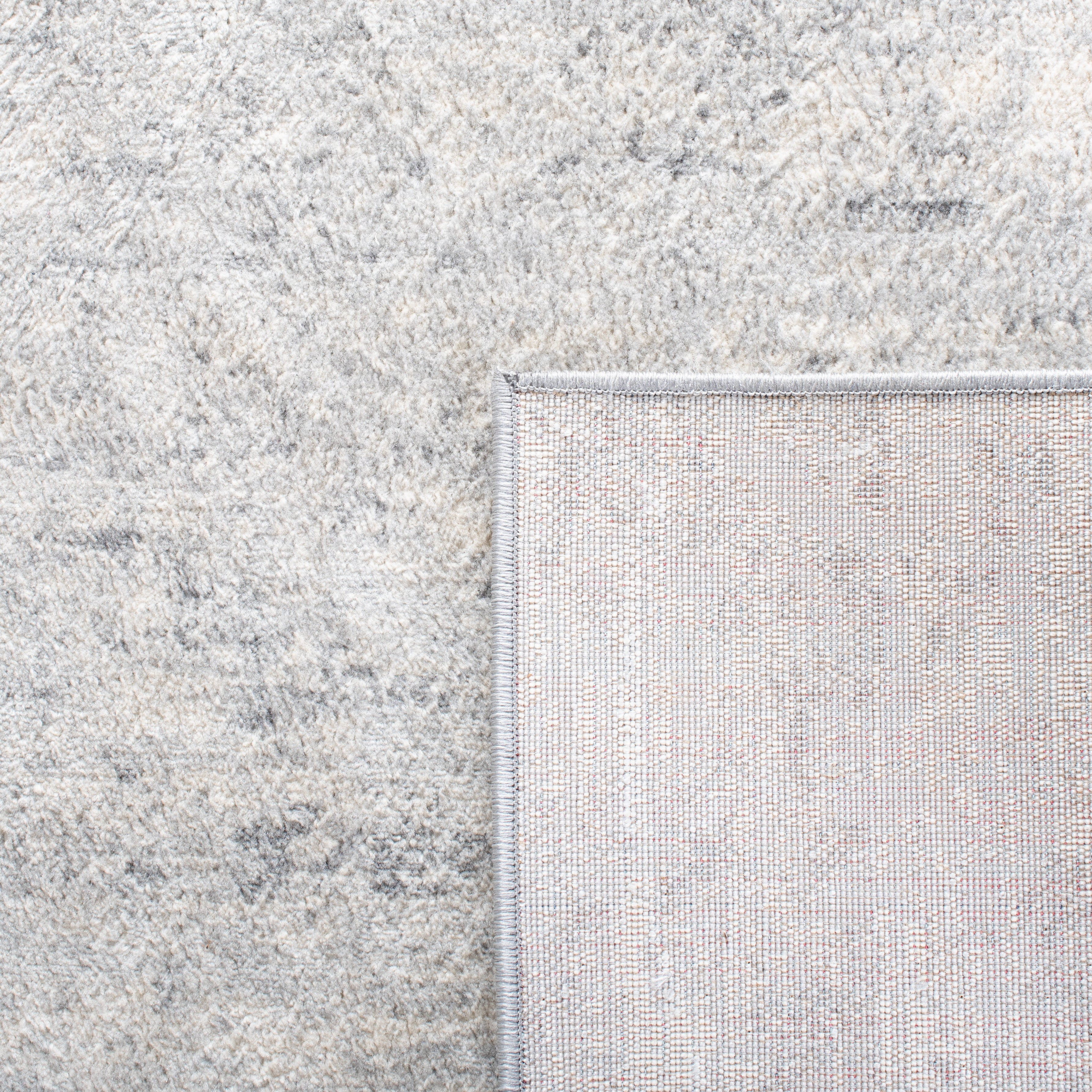 SAFAVIEH Brentwood Ainslee Abstract Area Rug, Ivory/Grey, 5'3" x 7'6"