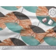 thumbnail image 2 of Soimoi Brown polyester Crepe Fabric Circle & Bulb Home Decor Print Fabric by the Yard 42 Inch Wide, 2 of 3