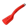 thumbnail image 2 of 2 in 1 Spatula Tongs, Fish Turner Spatula Double Sided, Silicone Grill Clamp, Slotted Flipper Tongs for Steak, Egg, Pancake, Tortilla, Burger, Bacon, 11.6 Inch, 2 of 8