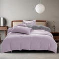 thumbnail image 3 of Queen Comforter Set Comforter All-Season Bedding Set - 10-Piece Washable Cotton Solid Color Bed Sheet Duvet Cover And Pillowcases Full, 3 of 5