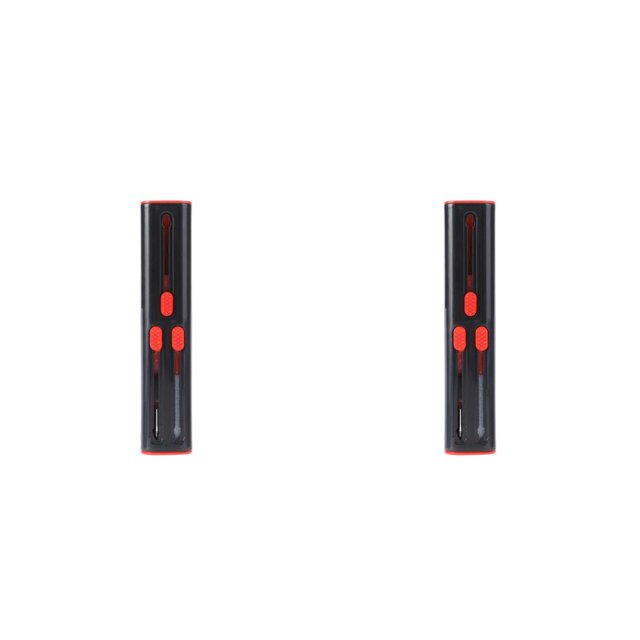 Seitruly Bolígrafo de limpieza de auriculares compatible con Bluetooth Micrófono de mano portátil Computadora portátil Cámara Auricular Cepillo Negro Type2 NO2