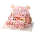 thumbnail image 3 of Casa de muñecas de madera 3D DIY, modelo de casa en miniatura, luz LED, casa de muñecas de madera, juguete para niña, 3 of 14