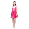 thumbnail image 5 of Girls Disney Princess Sleeping Beauty Aurora Cosplay Short Sleeve Sweater Dress, Sizes 4-12, 5 of 10