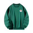 thumbnail image 2 of Sudadera con capucha para mujer, Tops informales con cuello redondo, estampado gráfico de Papá Noel, ropa deportiva, sudadera navideña para viajes de SG Yinane Sudadera sin capucha, 2 of 8