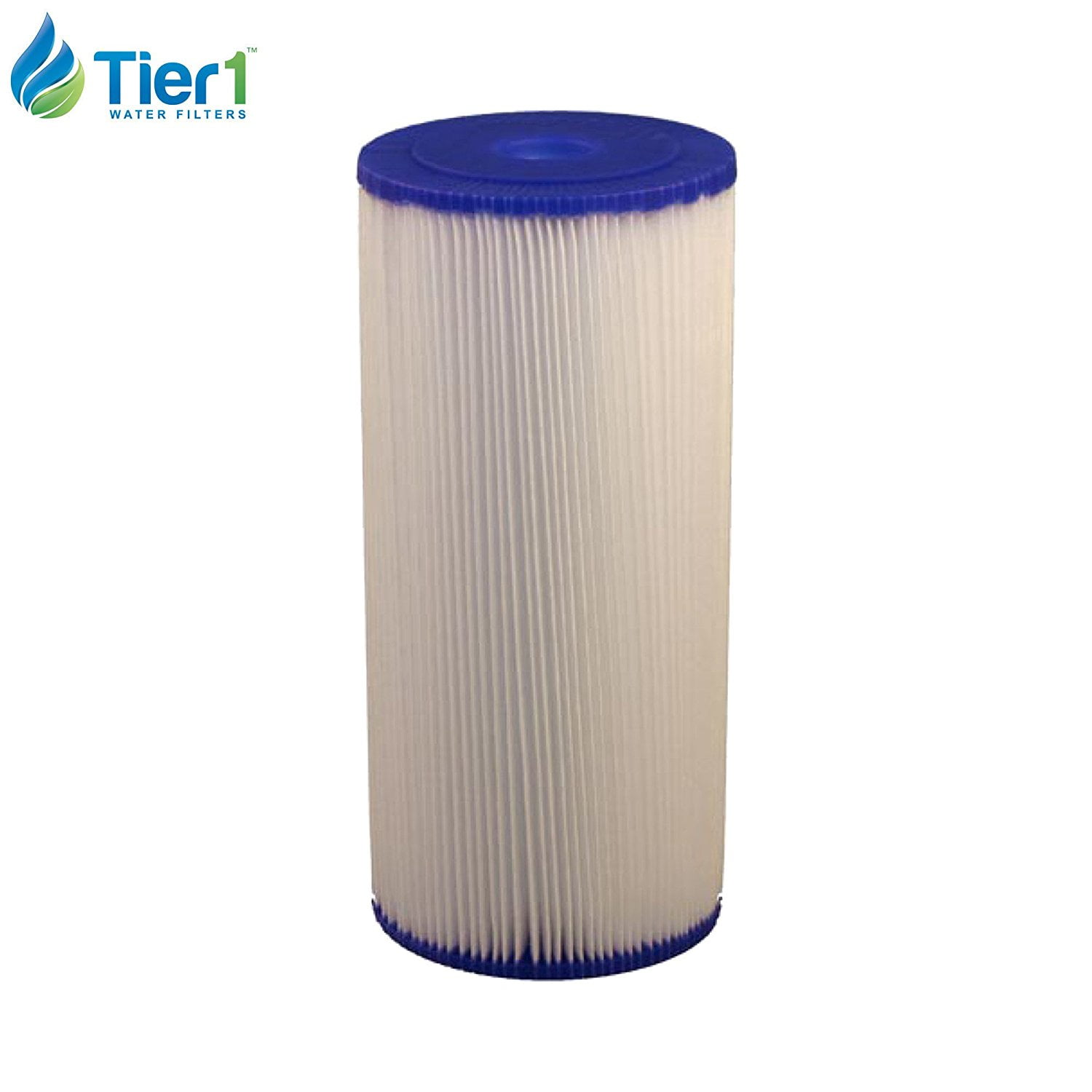 10 x 4.5 Inch 1 Micron SPC-45 Pleated Polyester Sediment Tier1 Water Filter 