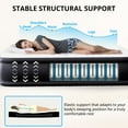thumbnail image 4 of TINKLE WELL Queen Size Air Mattress with Built-in High Capacity Pump, 16" Extra Tall Raised Airbed, Non-Slip Bottom Design, Supports 660 lbs, Inflatable Mattress for Home, Camping and Travel, 4 of 7