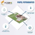 thumbnail image 1 of PAPEL FOTOGRAFICO HIGH GLOSSY A3 20 HOJAS 180 GR Victorynk PAPEL, 1 of 3