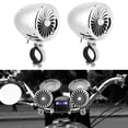 thumbnail image 3 of Altavoz para motocicleta M300 de 4 pulgadas, impermeable, ATV, Bluetooth, audio FM con amplificador de clase D incorporado de 300 W, cromado Jadeshay A, 3 of 8