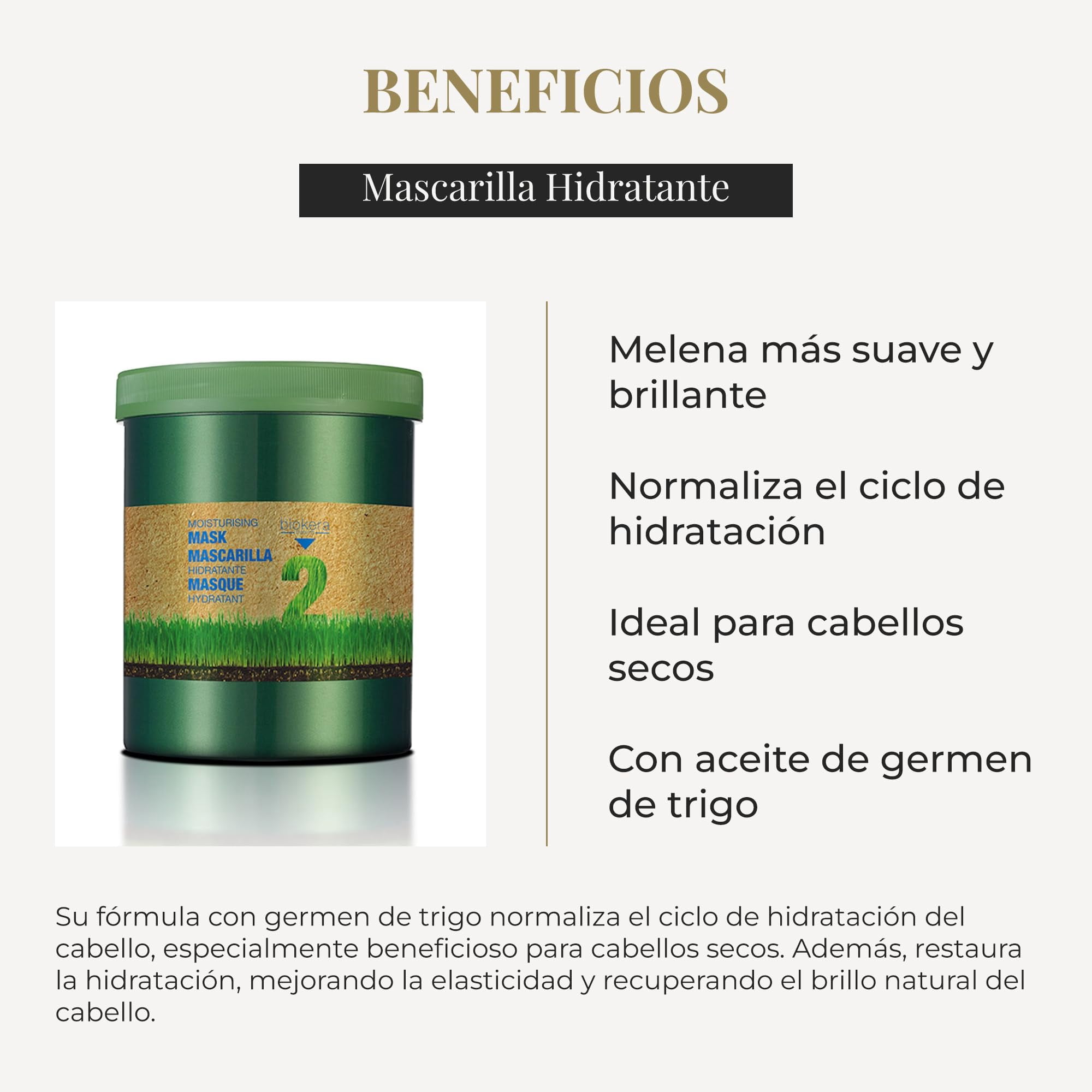 Salerm Biokera Natura Moisturising Mask (35.4 oz)