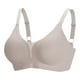 thumbnail image 3 of Brasier Tela de Mantequilla Sujetador Push up sin Costuras, Suave, con Escote En V Profundo y Fino para Mujer, Talla Grande, sin Aros Grande, 3 of 3
