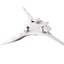 NATEFEMIN Tupolev Tu-160 Paper Airplane Model Kit for Aviation Fans Quality Craftsmanship for Collectors and Decor
