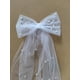 thumbnail image 3 of Decoraciones de despedida de soltera Clip de pelo nupcial Favores de dama de honor Novia para ser Regalo de despedida de soltera Piezas de pelo de novia Diadema Perla Velo de arco blanco, 3 of 5