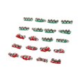 thumbnail image 1 of 10 Pairs Wrist Bell 20 Pcs Wrist Band Jingle Bells 2 Different Colors Musical Instruments Gift Jingle Bells Musical Rhythm Musical Instruments For Party, 1 of 8