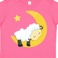 thumbnail image 4 of Inktastic Cute Sheep, Sleeping Sheep, Moon, Stars, Sleepy Boys or Girls Toddler T-Shirt, 4 of 5
