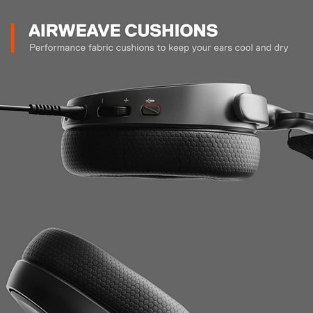 SteelSeries Arctis 3 - All-Platform Gaming Headset - for PC, PlayStation 4, Xbox One, Nintendo Switch, VR, Android, and iOS - Black