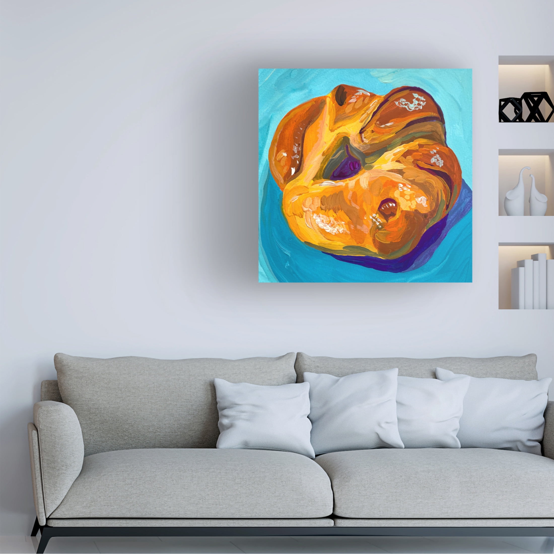 Trademark Fine Art Key and Sea Croissant Canvas Wall Art