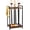 Black, variant on Pool Stick Holder Pool Cue Holder Rack Cue Stick Holder 10 Cues Billiard Cue Racks for Billiard Room Club Pool Table Accessaries (Torched Black 10-Hole)