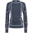 thumbnail image 1 of Kari Traa Smekker Wool Long Sleeve Top-100% Merino Wool Color: Marin, Size: XS, 1 of 4