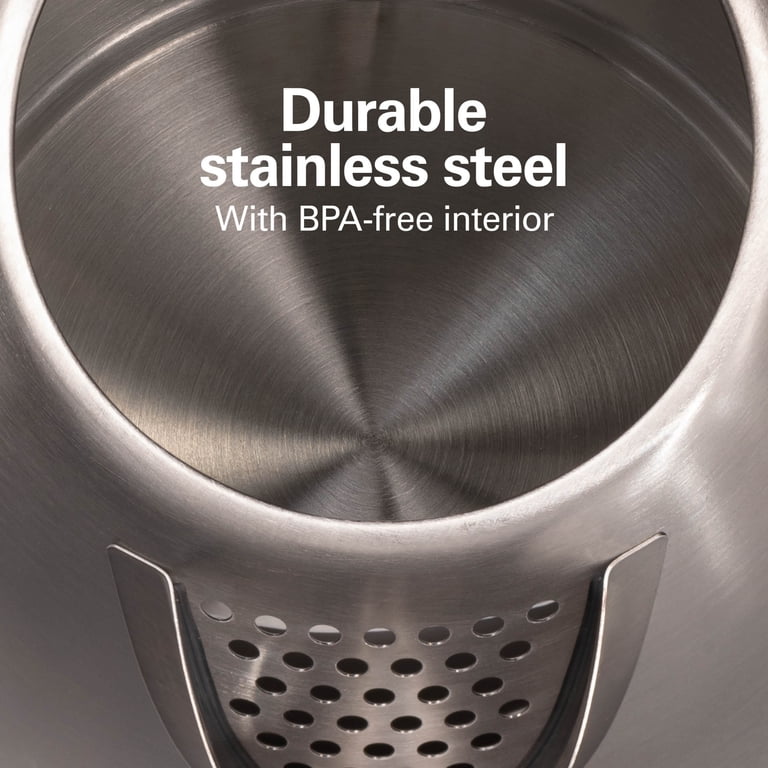 Stainless Steel Electric Kettle, 1.7L photo 5