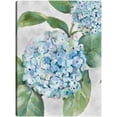 thumbnail image 1 of Cuadro Decorativo - Retratos de hortensias I Jr  Impresión en canvas, estrechado, 1 of 2
