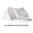 thumbnail image 3 of Portable Insect Mesh Net Keep Insect Bugs Out Large Insect Netting Tent Foldable Netting for Crib Travel, 3 of 4