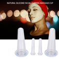 thumbnail image 1 of Silicone Anti Cellulite Ventouses Ventouses Thérapie Définit Ventouses en Silicone Tasses de Massage du Visage et du Corps pour la Cellulite et la Relaxation Musculaire (4 pcs Ventouses), 1 of 6
