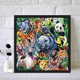 thumbnail image 3 of Cuadros Decorativos 5D DIY diamante pintura completo redondo taladro animal mosaico imagen decoración regalos Ehuebsd Nuevos Originales, 3 of 5