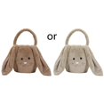 thumbnail image 1 of Easter Eggs Basket Plush Rabbit Easter Buckets Kids Easter Tote Bags for CandyCoffee, 1 of 4