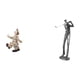 thumbnail image 1 of Figura De Payaso Jugando Al Golf, Colección De Esculturas, Estatua Moderna De Resina, Adorno Para Mesa, Centro De Mesa, Vitrina, Decoración De Comedor, Regalo Para Amantes Del Golf., 1 of 8