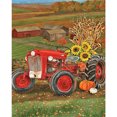 thumbnail image 1 of Diamond Drill Farm Tractor 5D DIY Kits de pintura Full Round Wall Decor Art Craft Hugtrwg Para estrenar, 1 of 9