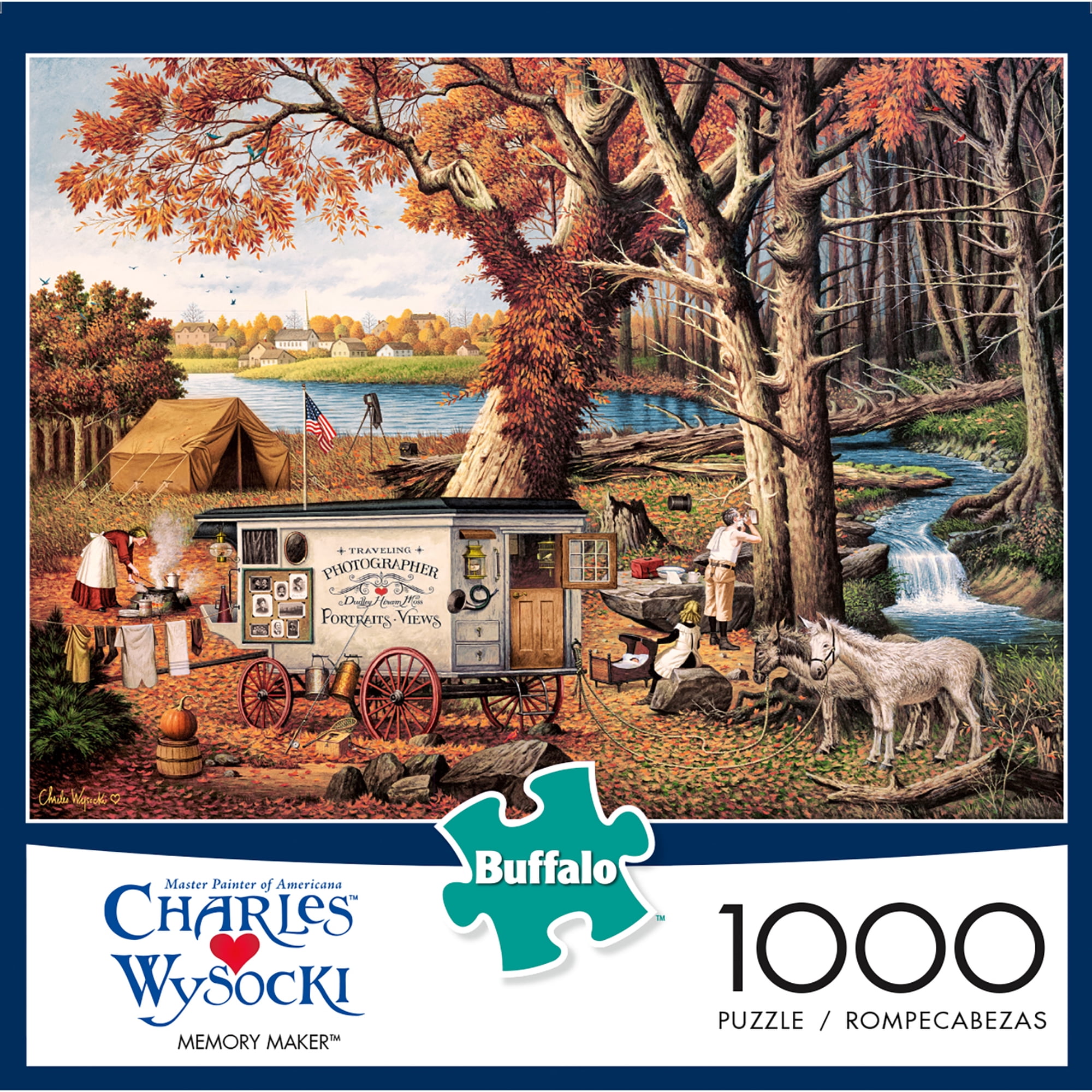 Buffalo Games - Charles Wysocki - Memory Maker - 1000 Piece Jigsaw Puzzle