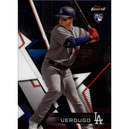 2018 Finest #99 Alex Verdugo Los Angeles Dodgers Rookie Baseball Card -