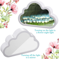 thumbnail image 1 of 2Sets Cloud Mirror Tulip Lamp Handmade DIY Tulip Night Light Simulation Flower Lights Room Decorations Blue, 1 of 5